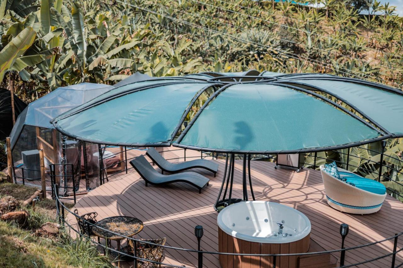 Chami Glamping Villa Manizales Kültér fotó