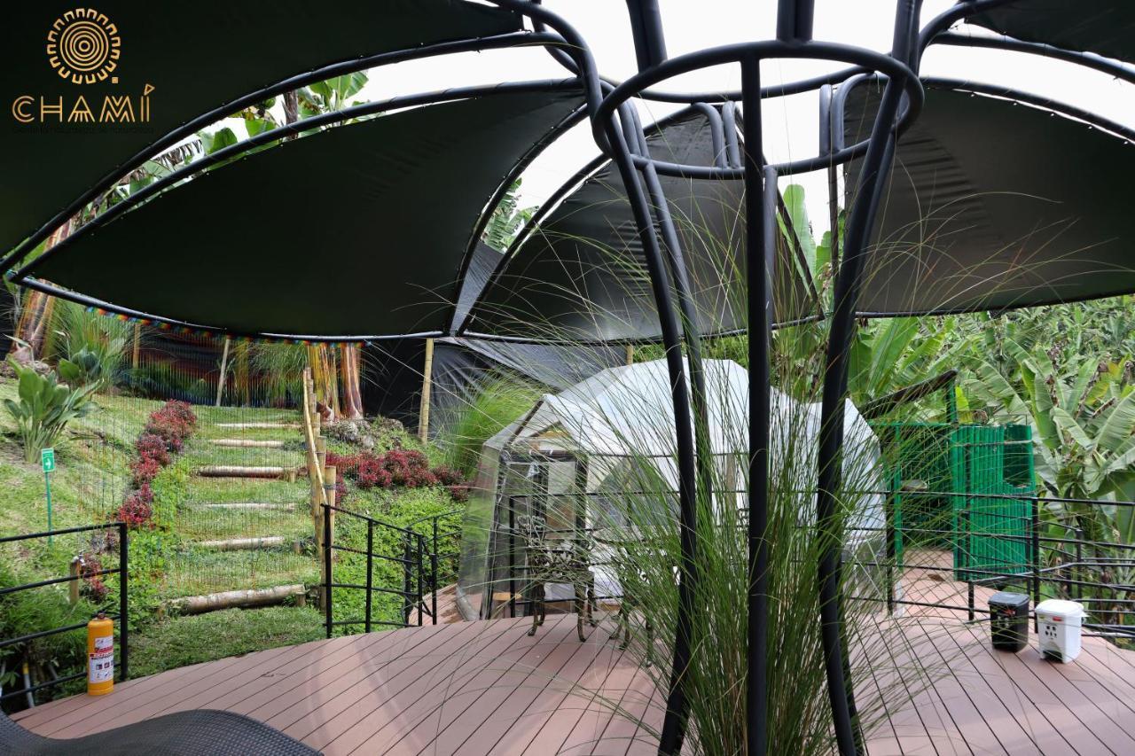 Chami Glamping Villa Manizales Kültér fotó