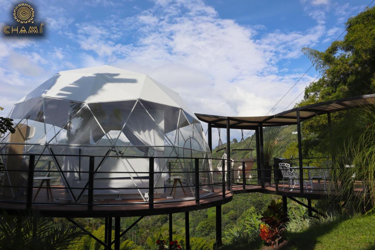Chami Glamping Villa Manizales Kültér fotó
